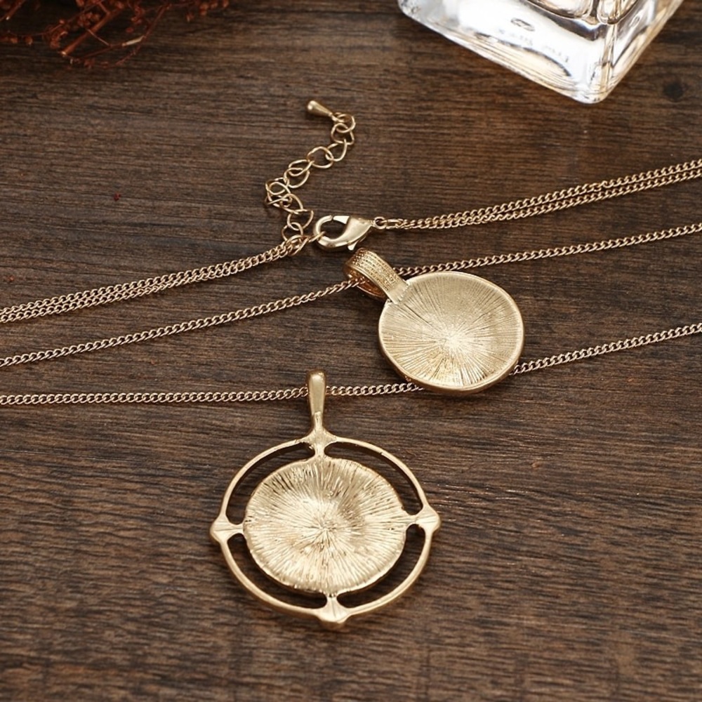 🖤Double chain necklace - Picture 6 of 6